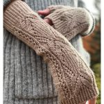 Lucille Mitts Knitting Pattern