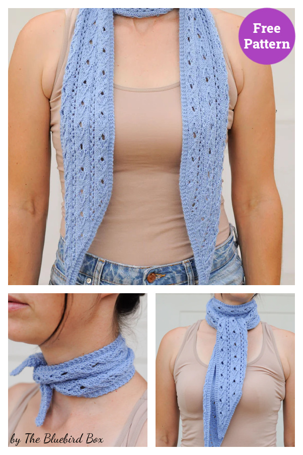 Mala Scarf Free Knitting Pattern
