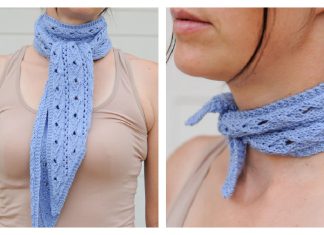 Mala Scarf Free Knitting Pattern