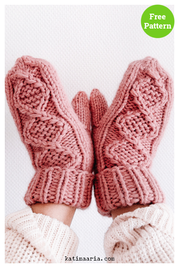 Onni Mittens Free Knitting Pattern