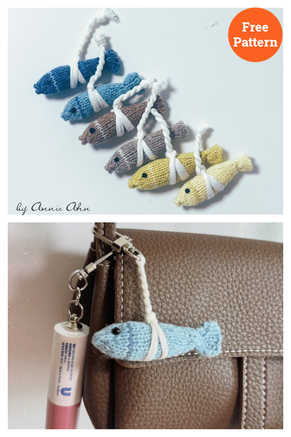 Pollack Charm Free Knitting Pattern