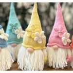 Rainbow Gnome Knitting Pattern