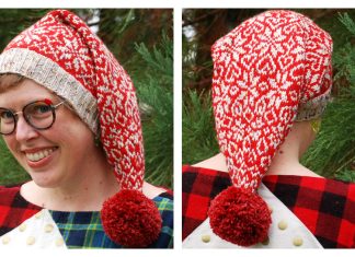 Red Nick's Fancy Hat Free Knitting Pattern