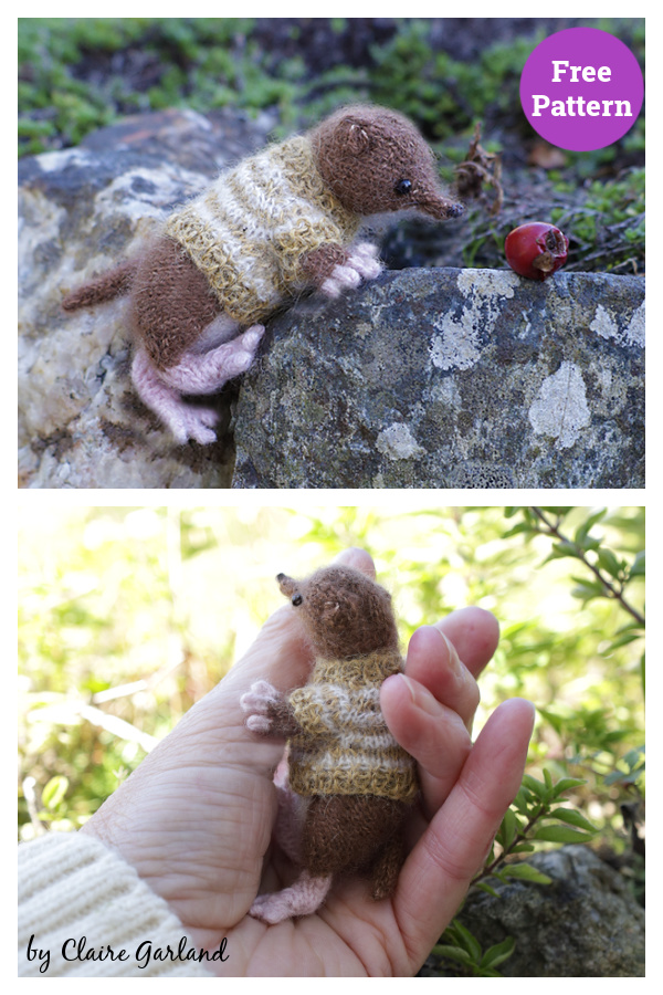 Shrew Free Knitting Pattern