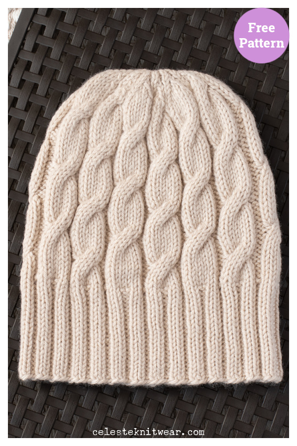 Soft Embrace Hat Free Knitting Pattern