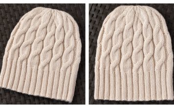Soft Embrace Hat Free Knitting Pattern