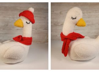 Winter Goose Free Knitting Pattern