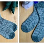 Winter Stroll Socks Free Knitting Pattern