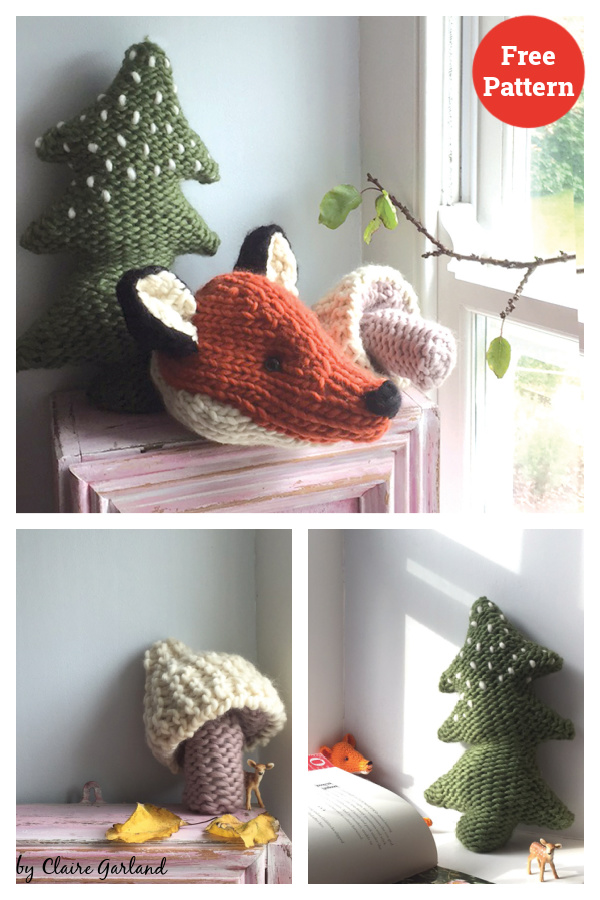 Woodland Collection Free Knitting Pattern