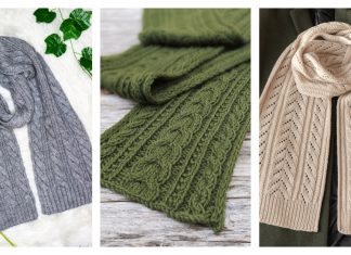 10+ Cable Scarf Knitting Patterns