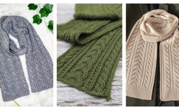 10+ Cable Scarf Knitting Patterns 10+ Cable Scarf Knitting Patterns