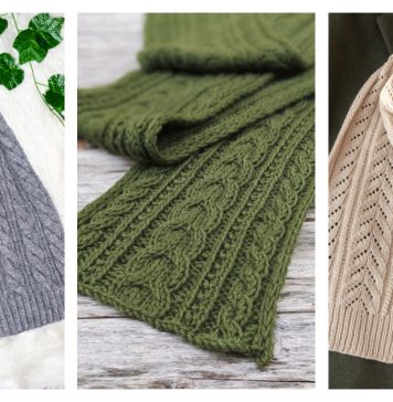 10+ Cable Scarf Knitting Patterns 10+ Cable Scarf Knitting Patterns