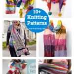 10+ Stash Buster Colorful Scarf Knitting Patterns