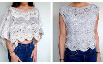 Angelic Sweater Poncho Free Knitting Pattern Angelic Sweater Poncho Free Knitting Pattern