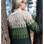 Between the Trees Sweater Free Knitting Pattern