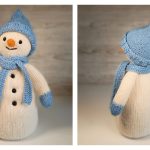 Buddy the Snowman Free Knitting Pattern