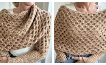Cella Wrap Free Knitting Pattern