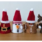 Christmas Character Toppers Knitting Pattern