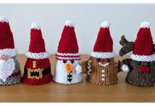 Christmas Character Toppers Knitting Pattern