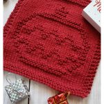 Christmas Ornament Dishcloth Knitting Pattern