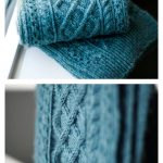 Classic Cables Scarf Knitting Pattern
