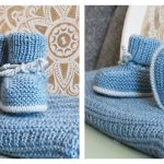 Colette Vintage Booties Free Knitting Pattern