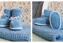Colette Vintage Booties Free Knitting Pattern