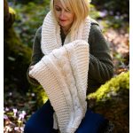 Cozy Cable Scarf Free Knitting Pattern