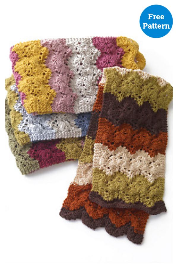 Diva Scarf Free Knitting Pattern