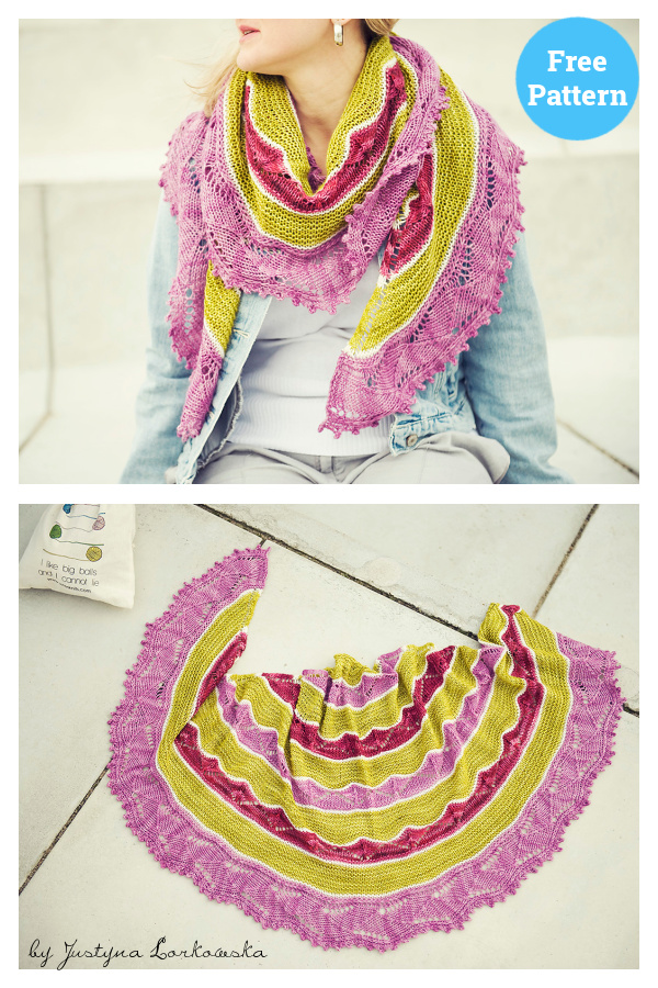 Ennui Shawl Free Knitting Pattern