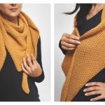 Essential Triangle Scarf Free Knitting Pattern amd Video Tutorial