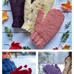 Family Mitts Free Knitting Pattern