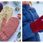 Family Mitts Free Knitting Pattern
