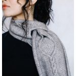 Isley Openwork Cable Scarf Free Knitting Pattern