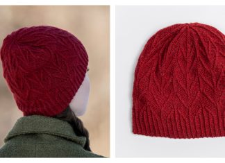 Mountain Vista Hat Free Knitting Pattern