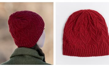 Mountain Vista Hat Free Knitting Pattern