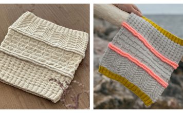 Port Vell Cowl Free Knitting Pattern