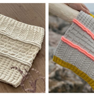 Port Vell Cowl Free Knitting Pattern