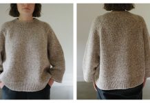 Roomy Raglan Sweater Free Knitting Pattern Roomy Raglan Sweater Free Knitting Pattern