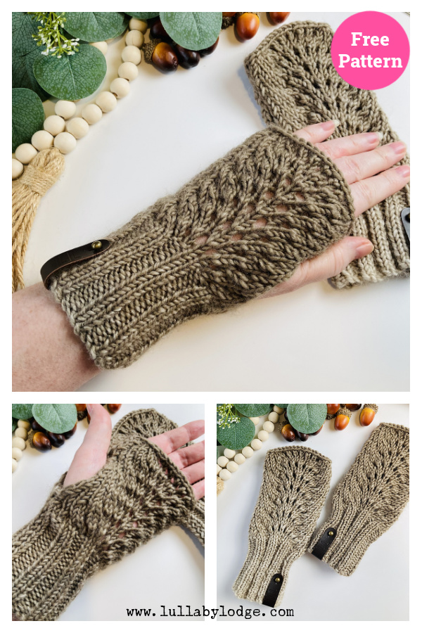 Shetland Lace Gloves Free Knitting Pattern