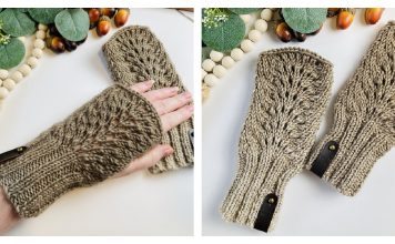 Shetland Lace Gloves Free Knitting Pattern