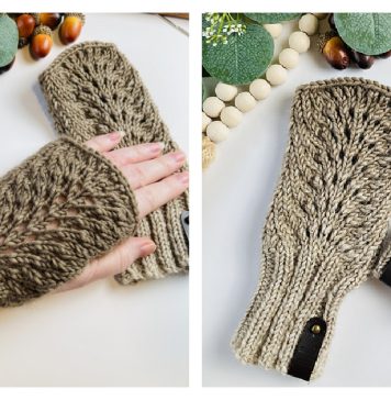 Shetland Lace Gloves Free Knitting Pattern