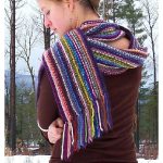 Snippet Scarf Free Knitting Pattern