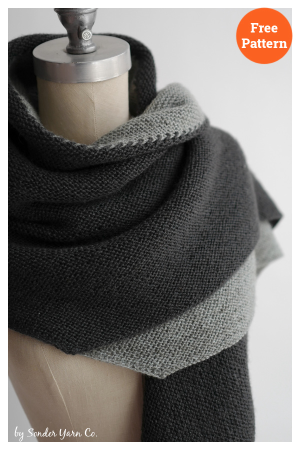 The Til Shawl Free Knitting Pattern