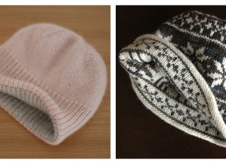 10+ Reversible Double Sided Hat Free Knitting Patterns