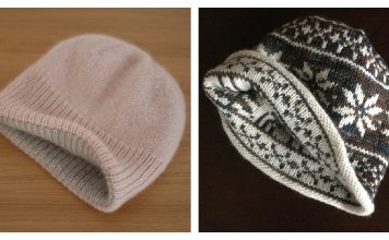 10+ Reversible Double Sided Hat Free Knitting Patterns
