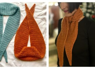 Aurelis Scarf Free Knitting Pattern and Video Tutorial