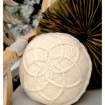 Cozy Celtic Circle Pillow Free Knitting Pattern