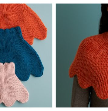 Florette Cowl Free Knitting Pattern