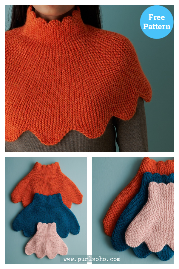 Florette Cowl Free Knitting Pattern